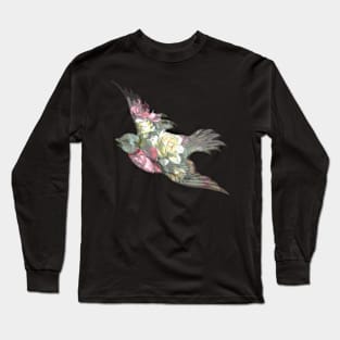 Floral bird Long Sleeve T-Shirt